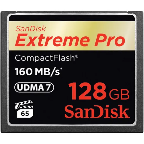 SanDisk 128GB Extreme Pro CF 160MB/s – Bild 1