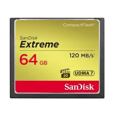 SanDisk Extreme CF 64GB 120MB/s – Bild 1