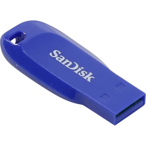 SanDisk Cruzer Blade 64GB Electric Blue – afbeelding 1