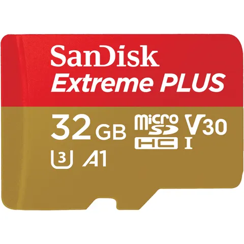 Micro SD Memory Card with Adaptor SANDISK SDSQXBG-032G-GN6MA – afbeelding 1