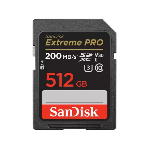 SanDisk Extreme PRO 512 GB SDXC Class 10 – image 1