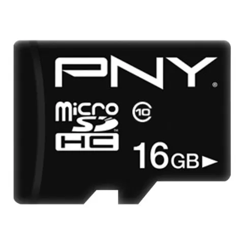 Micro SD Memory Card with Adaptor PNY Performance Plus C10 – afbeelding 1