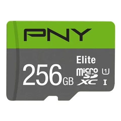 PNY Micro SD Card Elite 256 GB XC – Bild 1