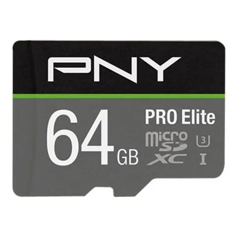 PNY PRO Elite 64 GB MicroSDXC UHS-I Class 10 – image 1