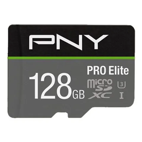 PNY SDU128V31100PRO - microSDXC memory card, 128GB, Pro Elite – image 1