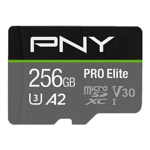 PNY SDU256V32100PRO - microSDXC memory card, 256GB, Pro Elite – image 1