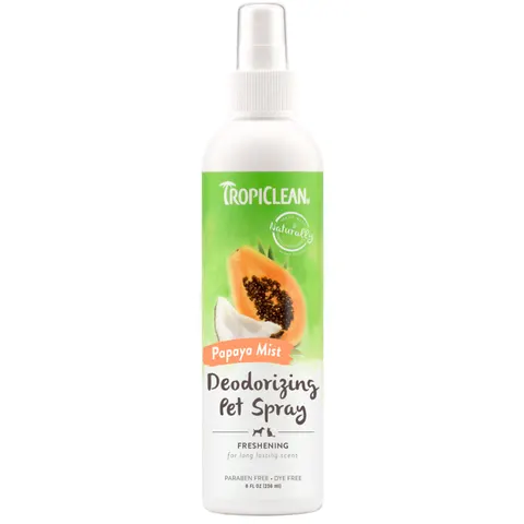 TropiClean Papaya Mist Deodorant Spray 236ml – image 1