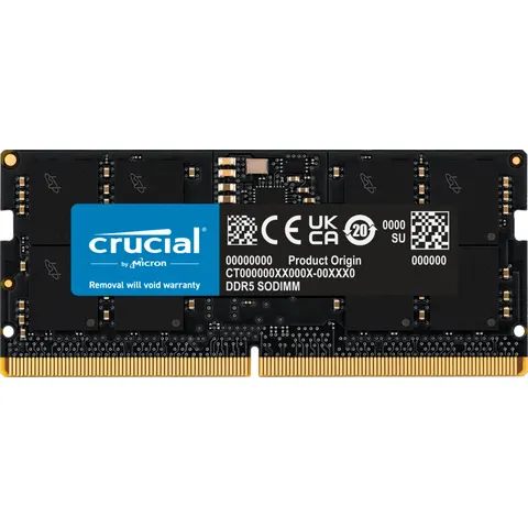 Crucial CT16G48C40S5 memory module – Schwarz – Bild 1