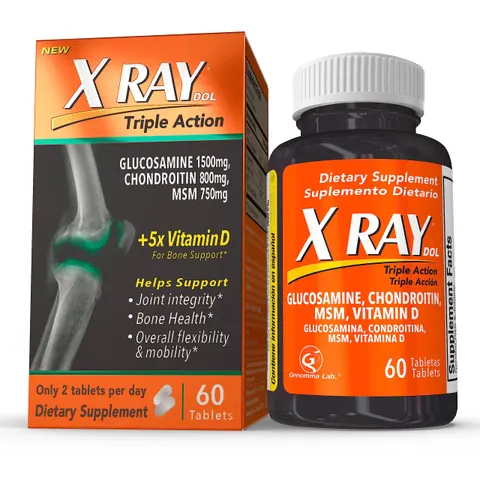 X-Ray Dol Triple Action Joint Supplement Tablets, 60 Ct – image 1