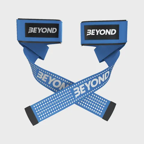 Blue Lifting Straps – image 1
