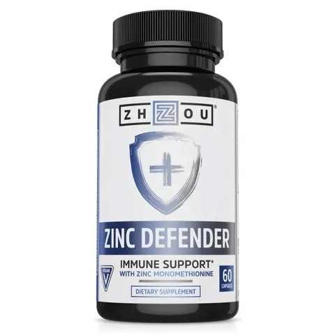 Zhou Nutrition, Zinc Defender, 60 Capsules – image 1