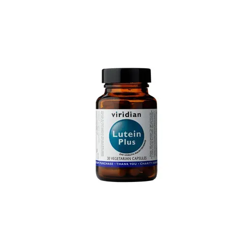 Viridian Lutein Plus 30 Vegetable Capsules – image 1