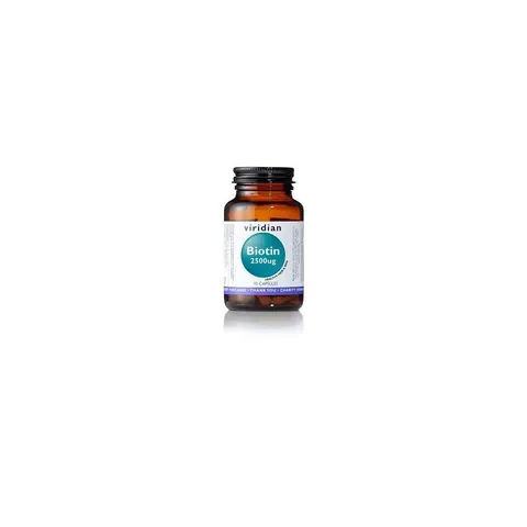 Viridian Biotin 2500ug 90 veg caps – image 1