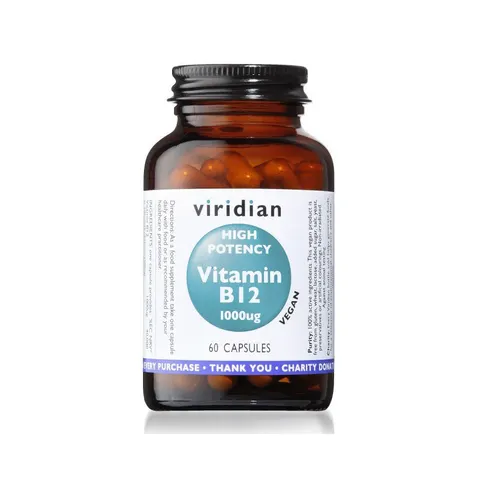 Viridian Vitamina B12 Alta Potencia 60 Cápsulas – imagen 1