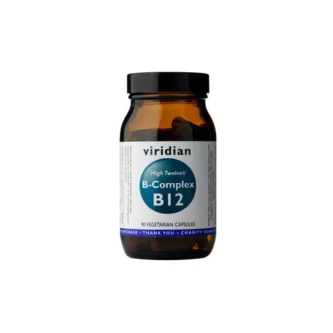 Viridian High Twelve Vitamina B12 B-Complex 90 Cápsulas – imagen 1