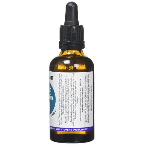 Viridian Vitamina D3 Líquida Vegana 2000iu 50 ml – imagen 1
