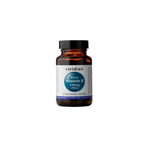 Viridian Vitamina E 330mg 30 Cápsulas – imagen 1