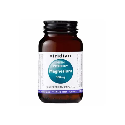 Viridian High Potency Magnesium 30 veg caps – image 1