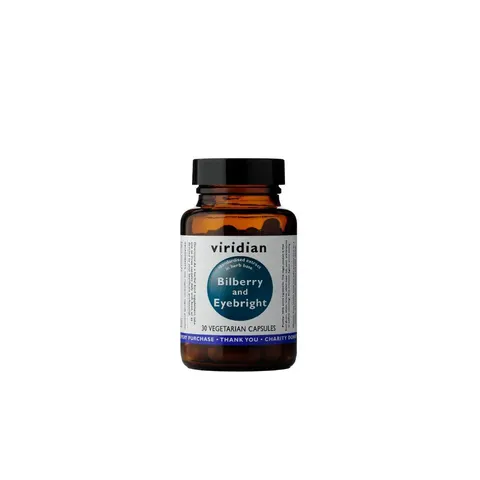 Viridian Bilberry and Eyebright 30 Capsules – image 1