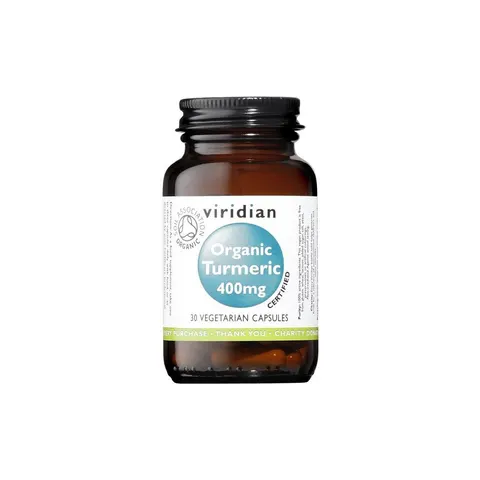 Viridian CÚRCUMA BIO 400MG 30 VCaps – imagen 1
