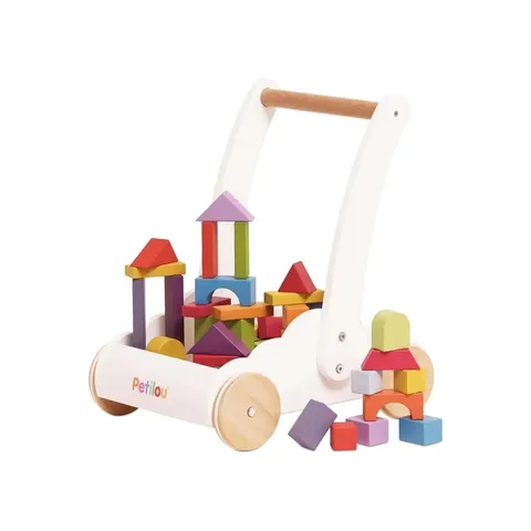 Le Toy Van Rainbow Baby Walker & Puzzle – image 1