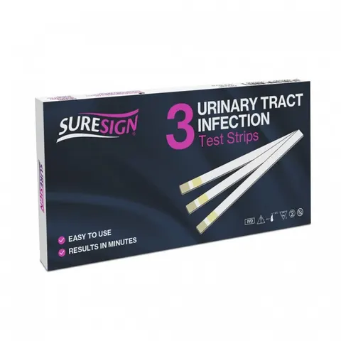 3 UTI Urinary Tract Infection Test Strips – image 1
