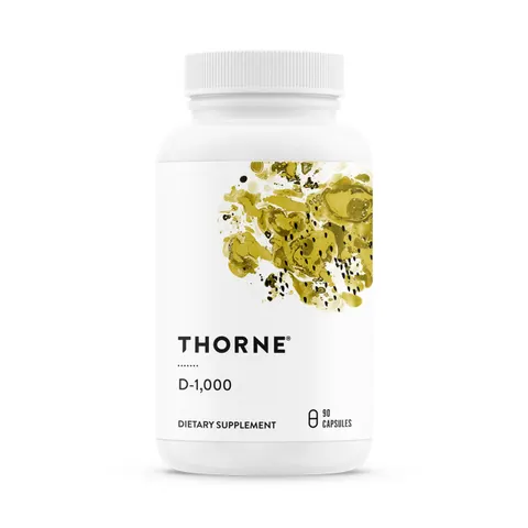 Thorne Research, D-1,000, 90 Capsules – image 1