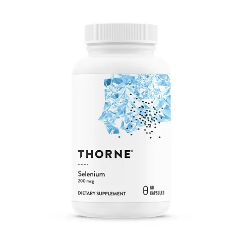 Thorne Selenium 200 mcg Supplement – Antioxidant Support | 60 Caps – image 1