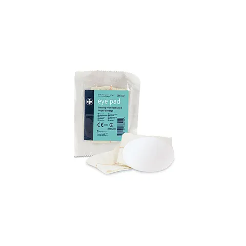 Sterile Eye Pad Dressing with Elasticated Loop - Pack of 10 – image 1