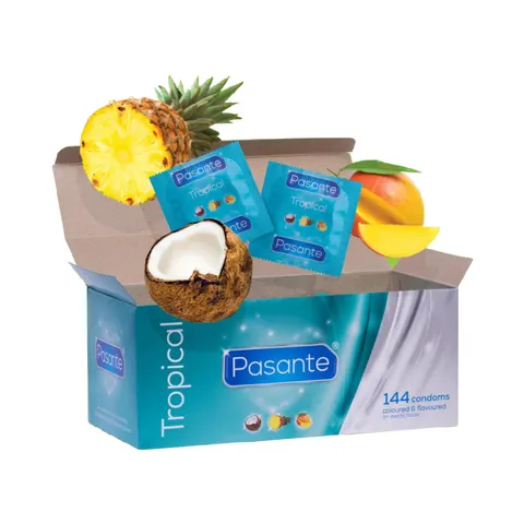 Pasante Tropical condooms - 144 stuks – afbeelding 1
