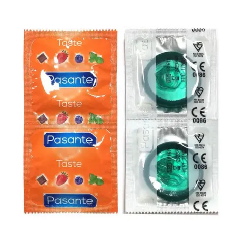 Pasante Mint Flavour Condooms 144 stuks – afbeelding 1