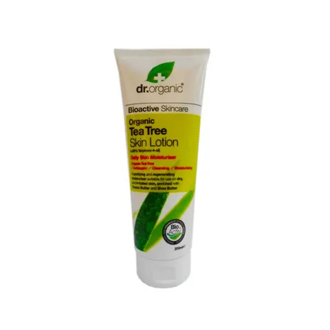 Dr. Organic Loción Corporal Árbol de Té 200 ml – imagen 1