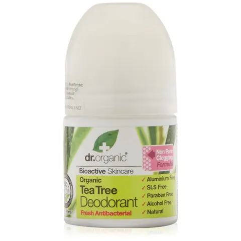 Dr. Organic Desodorante de Árbol de Té 50ml – imagen 1