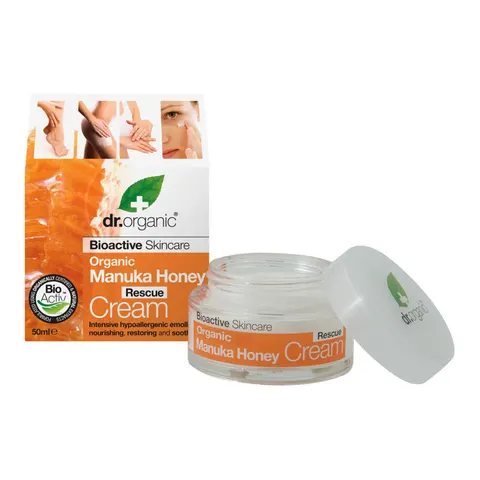 Dr. Organic Crema Rescate Manuka 50 ml – imagen 1