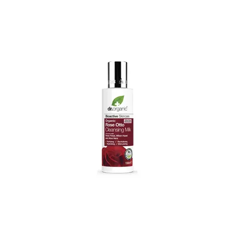 Dr. Organic Rose Otto Cleansing Milk 150 ml – image 1