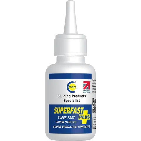 C-Tec - Adhesive Super Glue, Fast, Strong & Versatile - 50ml – image 1