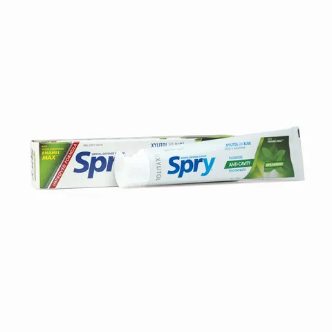 Spry Toothpaste - Spearmint - Fluoride - 5 oz – image 1