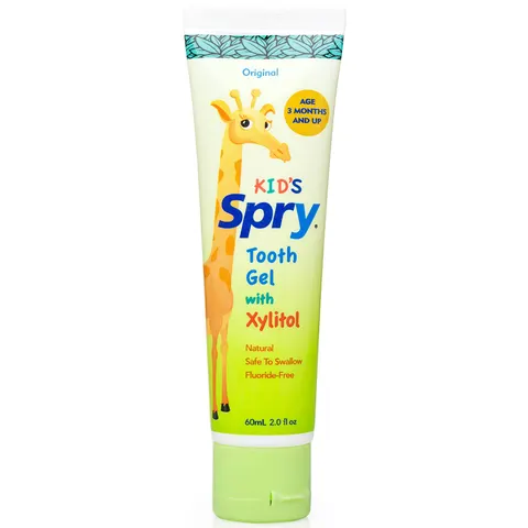 Spry Kids Original Tooth Gel - Unflavoured 60ml – image 1
