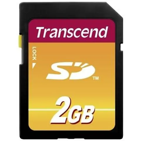 TS2GSDC - 2 GB SD card, Transcend – image 1