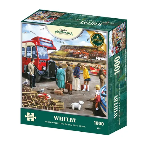 Nostalgia Collection Whitby 1000 Piece Jigsaw Puzzle – image 1