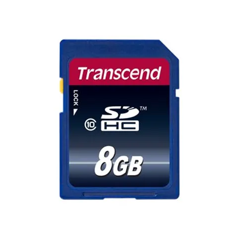 TS8GSDHC10 - SDHC Card 8GB, Transcend Class 10 (Premium) – image 1