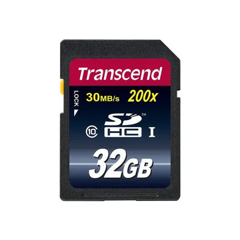 TS32GSDHC10 - SDHC Card 32GB, Transcend Class 10 (Premium) – image 1