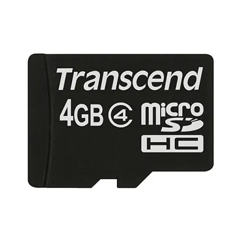 TS4GUSDC4 - MicroSDHC-Card 4GB, Transcend Class 4 – image 1