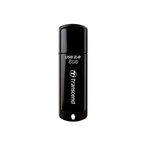TRANSCEND 8GB USB Stick JETFLASH 350 – Schwarz – Bild 1