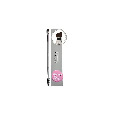 NYK1 Line&Define Precision Angled Eyebrow & Eyelash Duo Brush – image 1