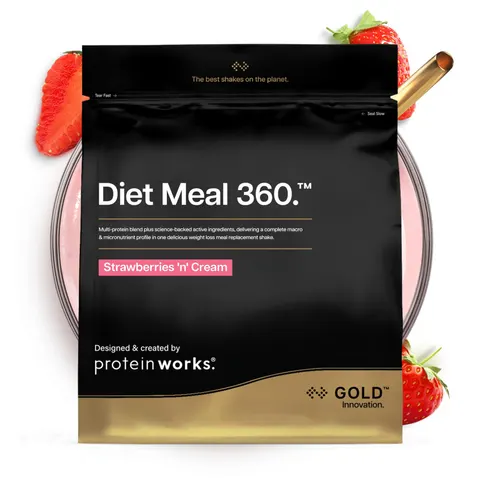 The Protein Works Diet Meal Replacement 2000 g Erdbeercreme – Bild 1