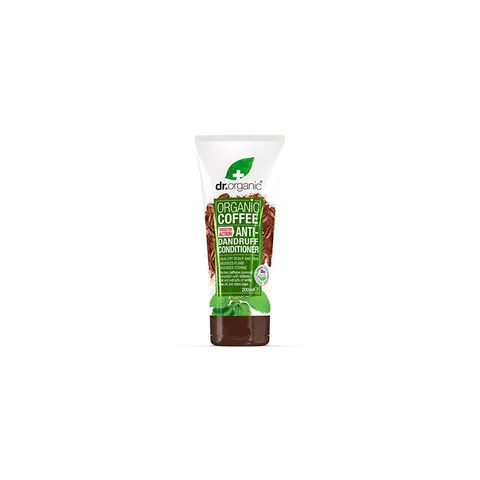 Dr. Organic Acondicionador Anticaspa de Café 200 ml – imagen 1