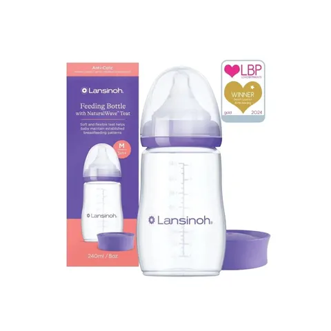 Lansinoh NaturalWave biberon Medium 1 pcs – image 1