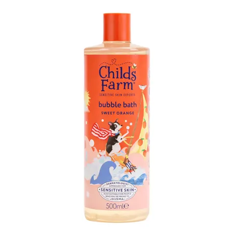 Childs farm bubble bath sweet orange 500ml – image 1