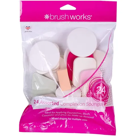 Brushworks Assorted Makeup Sponges – image 1